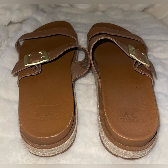 Sorel WOMEN'S Roaming Slide Jute Sandals Size 10 - Picture 3 of 10